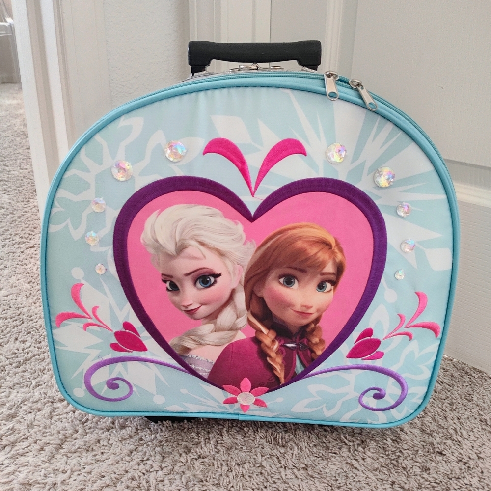 Elsa and Anna Disney Suitcase from Disney Store